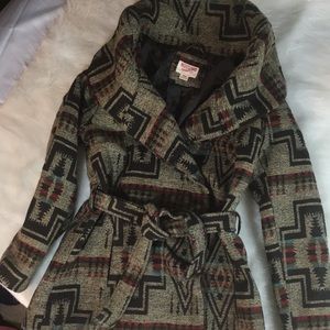 Mossimo, women’s, jacket, Aztec print, size medium